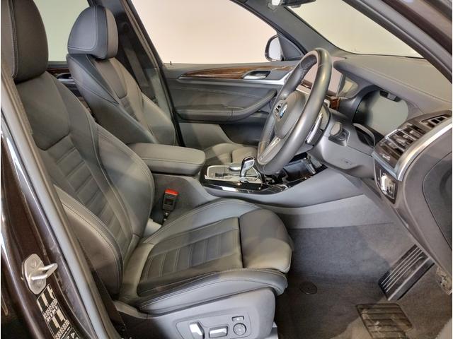 X3 xDrive 20d Mスポーツ パノラマサンルーフ ブラックレザーシート アクティブクルーズコントロール シートヒーター全周囲カメラ 電動メモリーシート 電動リアゲート フルセグTV PDCセンサー前後 パドルシフト 後期モデル(13枚目)