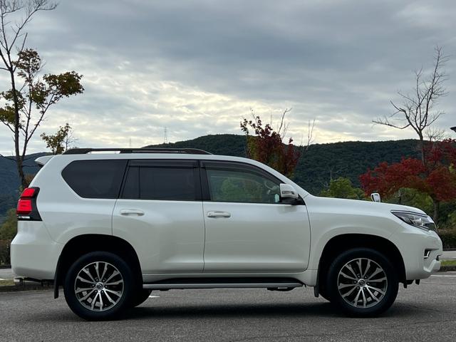 ランドクルーザープラド TX Lパッケージ TRDマフラー/純正リモートスタート/純正ウッド調ステアリング/19インチAW/ルーフレール/クリアランスソナー&バックソナー/リアフォグ/ドラレコ/TVキャンセラー/シートヒーター&シートクーラー(6枚目)