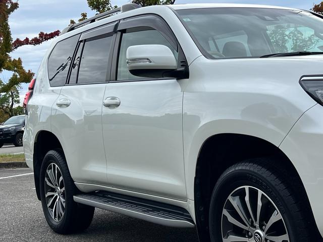 ランドクルーザープラド TX Lパッケージ TRDマフラー/純正リモートスタート/純正ウッド調ステアリング/19インチAW/ルーフレール/クリアランスソナー&バックソナー/リアフォグ/ドラレコ/TVキャンセラー/シートヒーター&シートクーラー(61枚目)