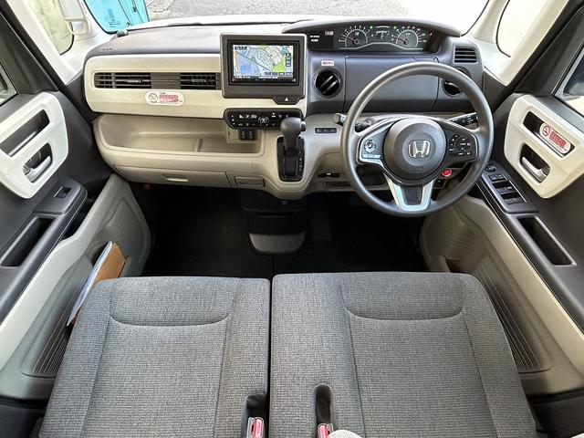 N-BOX G・Lホンダセンシング 検2付・片側Pスライドドア・スマートキー・LEDヘッドライト・社外ナビ・バックカメラ・BT・衝突軽減装置・アダプティブクルーズコントロール・誤発信抑制機能・車線逸脱警報装置・禁煙(2枚目)