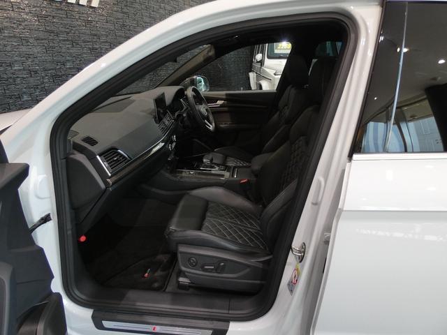 SQ5 ベースグレード ファインナッパ黒革 パノラマサンルーフ バーチャルコックピット バング&オルフセン レッドブレーキキャリパー プライバシーガラス 全席シートヒーター マトリクスLED 純正MMIナビ 1オーナー(19枚目)