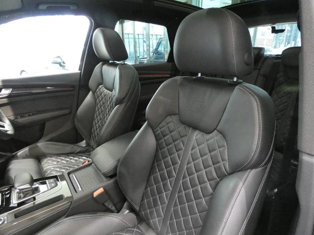 SQ5 ベースグレード ファインナッパ黒革 パノラマサンルーフ バーチャルコックピット バング&オルフセン レッドブレーキキャリパー プライバシーガラス 全席シートヒーター マトリクスLED 純正MMIナビ 1オーナー(42枚目)