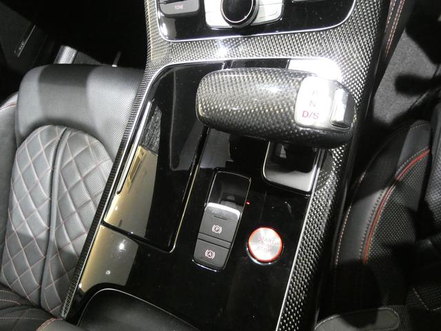 S8プラス ベースグレード 4.0クワトロプラス 後期型 SR 全席シートH F席ベンチレーション カーボンドアミラー カーボンリアスポイラー セラミックブレーキ Pアシスト MMIナビ地デジ BOSEサウンド 純正21AW(14枚目)