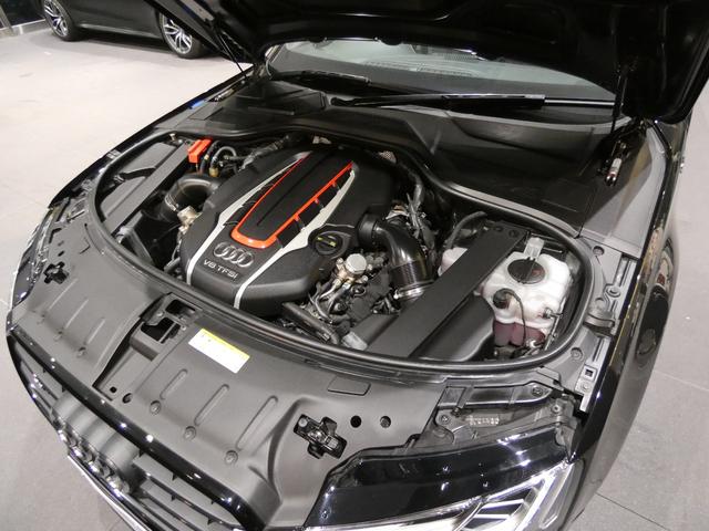 S8プラス ベースグレード 4.0クワトロプラス 後期型 SR 全席シートH F席ベンチレーション カーボンドアミラー カーボンリアスポイラー セラミックブレーキ Pアシスト MMIナビ地デジ BOSEサウンド 純正21AW(25枚目)