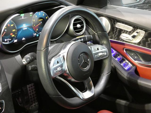 Ｃクラス Ｃ２００　ローレウスエディション　スポーツプラスパッケージ　レザーエクスクルーシブＰＫＧ　レーダーセーフティＰＫＧ　Ｆ席シートＨ　Ｆ席ベンチレーション　Ｂｕｒｍｅｓｔｅｒサウンド　ＨＵＤ　３６０°カメラ　純正ＨＤＤナビ　地デジ　禁煙（8枚目）