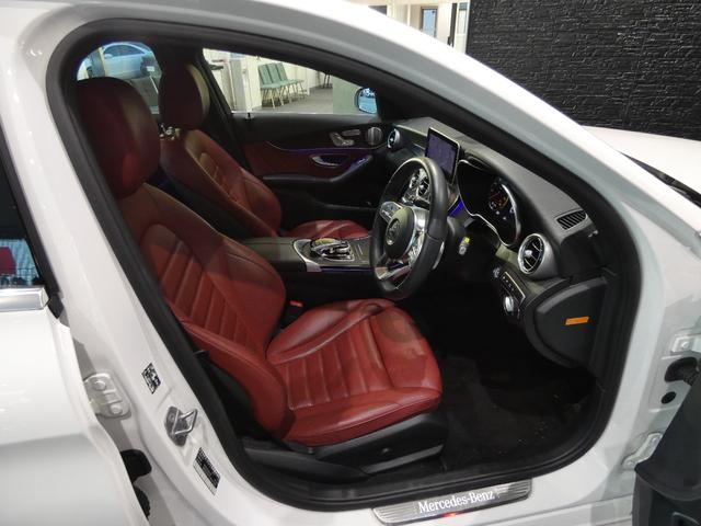 Ｃクラス Ｃ２００　ローレウスエディション　スポーツプラスパッケージ　レザーエクスクルーシブＰＫＧ　レーダーセーフティＰＫＧ　Ｆ席シートＨ　Ｆ席ベンチレーション　Ｂｕｒｍｅｓｔｅｒサウンド　ＨＵＤ　３６０°カメラ　純正ＨＤＤナビ　地デジ　禁煙（18枚目）