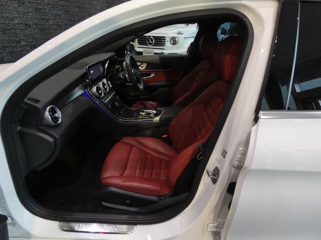 Ｃクラス Ｃ２００　ローレウスエディション　スポーツプラスパッケージ　レザーエクスクルーシブＰＫＧ　レーダーセーフティＰＫＧ　Ｆ席シートＨ　Ｆ席ベンチレーション　Ｂｕｒｍｅｓｔｅｒサウンド　ＨＵＤ　３６０°カメラ　純正ＨＤＤナビ　地デジ　禁煙（19枚目）