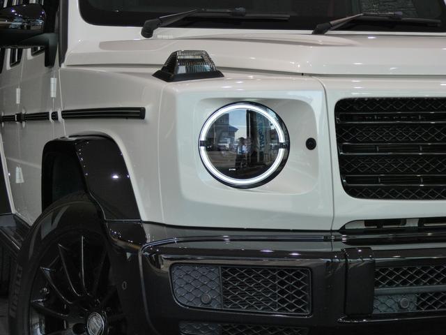 Ｇクラス Ｇ３５０ｄ　マヌファクトゥーアエディション　特別仕様車　ＲＳＰ　Ａ－ＤＰＧ　黒革　ガラスＳＲ　Ｂｕｒｍｅｓｔｅｒ　シートヒーター＋　ベンチレーション　リラクゼーション　ダイナミックシート　純正ナビ　３６０°カメラ　純正２０ＡＷ　禁煙　正規Ｄ車（3枚目）