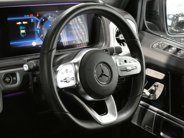 Ｇクラス Ｇ３５０ｄ　マヌファクトゥーアエディション　特別仕様車　ＲＳＰ　Ａ－ＤＰＧ　黒革　ガラスＳＲ　Ｂｕｒｍｅｓｔｅｒ　シートヒーター＋　ベンチレーション　リラクゼーション　ダイナミックシート　純正ナビ　３６０°カメラ　純正２０ＡＷ　禁煙　正規Ｄ車（10枚目）