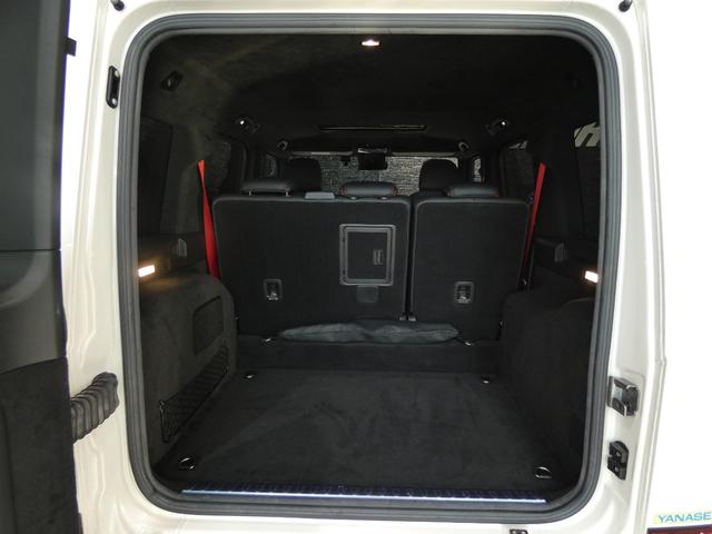 Ｇクラス Ｇ３５０ｄ　マヌファクトゥーアエディション　特別仕様車　ＲＳＰ　Ａ－ＤＰＧ　黒革　ガラスＳＲ　Ｂｕｒｍｅｓｔｅｒ　シートヒーター＋　ベンチレーション　リラクゼーション　ダイナミックシート　純正ナビ　３６０°カメラ　純正２０ＡＷ　禁煙　正規Ｄ車（26枚目）