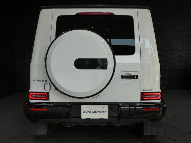 Ｇクラス Ｇ３５０ｄ　マヌファクトゥーアエディション　特別仕様車　ＲＳＰ　Ａ－ＤＰＧ　黒革　ガラスＳＲ　Ｂｕｒｍｅｓｔｅｒ　シートヒーター＋　ベンチレーション　リラクゼーション　ダイナミックシート　純正ナビ　３６０°カメラ　純正２０ＡＷ　禁煙　正規Ｄ車（39枚目）