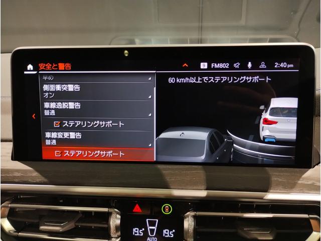 Ｍスポーツ　エクステリアパッケージ　走行７３００ｋｍ　禁煙車　１オーナー　サンルーフ　ハーマンカードン　ブラックレザーシート　シートヒーター　純正ＨＤＤナビ　全周囲カメラ　ＰＤＣ　２０インチアルミホイール(36枚目)