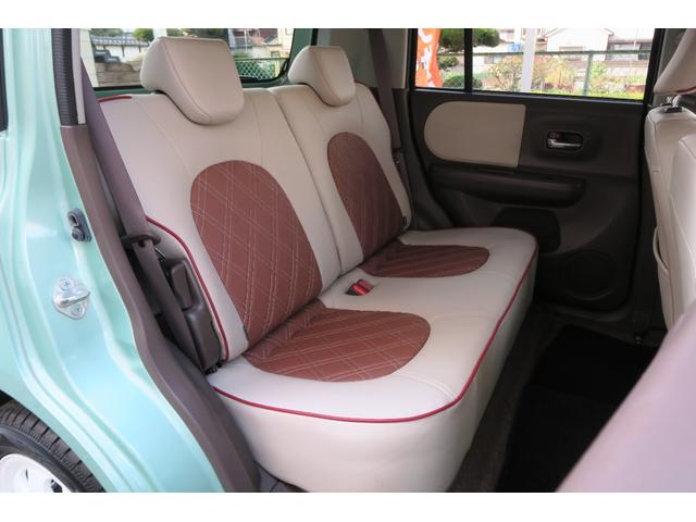 アルトラパンショコラ G 1年保証 純正HiDヘッドライト&LEDテールランプ ショコラ専用シート ナビ・TV(走行中OK)・SD・USB・ETC Pushスタート スマートキー オートライト 国産タイヤ7分山 ドアバイザー(11枚目)