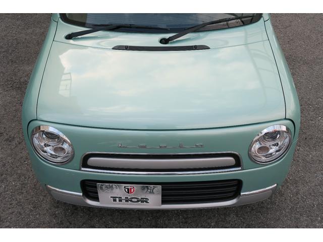 アルトラパンショコラ G 1年保証 純正HiDヘッドライト&LEDテールランプ ショコラ専用シート ナビ・TV(走行中OK)・SD・USB・ETC Pushスタート スマートキー オートライト 国産タイヤ7分山 ドアバイザー(21枚目)