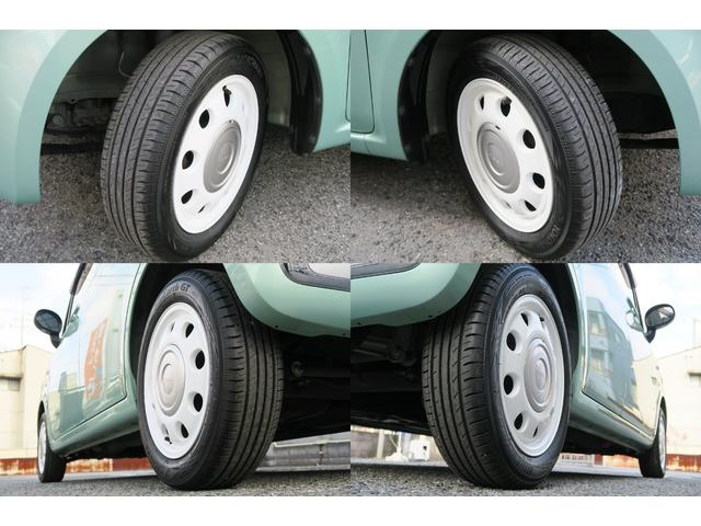 アルトラパンショコラ G 1年保証 純正HiDヘッドライト&LEDテールランプ ショコラ専用シート ナビ・TV(走行中OK)・SD・USB・ETC Pushスタート スマートキー オートライト 国産タイヤ7分山 ドアバイザー(30枚目)