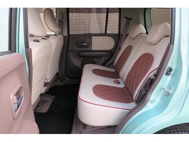 アルトラパンショコラ G 1年保証 純正HiDヘッドライト&LEDテールランプ ショコラ専用シート ナビ・TV(走行中OK)・SD・USB・ETC Pushスタート スマートキー オートライト 国産タイヤ7分山 ドアバイザー(34枚目)