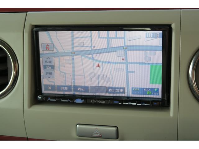 アルトラパンショコラ G 1年保証 純正HiDヘッドライト&LEDテールランプ ショコラ専用シート ナビ・TV(走行中OK)・SD・USB・ETC Pushスタート スマートキー オートライト 国産タイヤ7分山 ドアバイザー(42枚目)