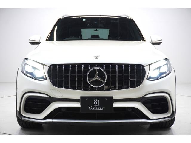 GLC GLC63 S 4マチック+ AMG専用ナッパレザーシート パノラミックルーフ ブルメスターサラウンド パノラミックビューモニター 全席シートヒーター レッドキャリパー 純正21インチアルミホイール ヘッドアップディスプレイ(2枚目)