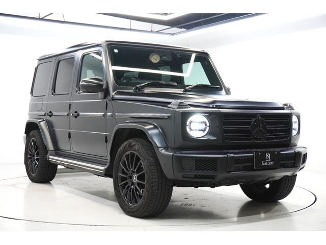 Gクラス  エディションマグノ限定車ブルメスターサラウンド サンルーフ デジタルインナーミラー メモリー付きパワーシート シートヒーター ベンチレーション パノラミックビューモニター レーダー探知機(3枚目)