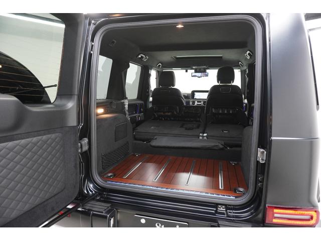 Gクラス  エディションマグノ限定車ブルメスターサラウンド サンルーフ デジタルインナーミラー メモリー付きパワーシート シートヒーター ベンチレーション パノラミックビューモニター レーダー探知機(42枚目)