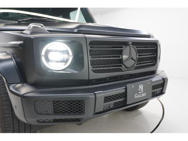 Gクラス  エディションマグノ限定車ブルメスターサラウンド サンルーフ デジタルインナーミラー メモリー付きパワーシート シートヒーター ベンチレーション パノラミックビューモニター レーダー探知機(46枚目)