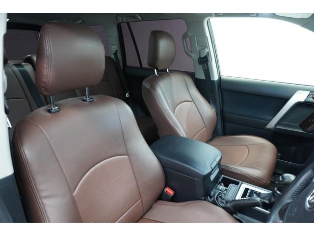 ランドクルーザープラド TX 7人乗り サンルーフ 純正タイヤ有 グリルマーカー ドライブレコーダー ウッド調ハンドル クルーズコントロール ブラウンシートカバー プッシュスタート ETC(15枚目)