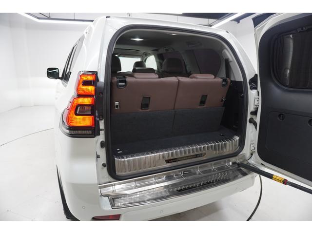 ランドクルーザープラド TX 7人乗り サンルーフ 純正タイヤ有 グリルマーカー ドライブレコーダー ウッド調ハンドル クルーズコントロール ブラウンシートカバー プッシュスタート ETC(22枚目)