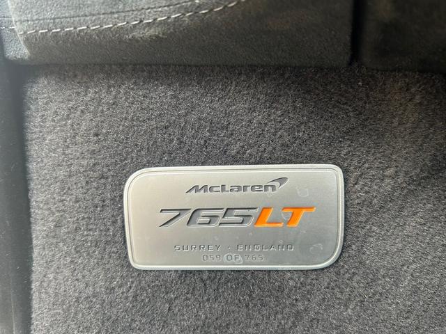 ７６５ＬＴ ４　正規Ｄ車／ユーザー様買取／マットブラックＲＡＰ／世界７６５台限定／シリアルＮｏ５９／Ｆリフター／カーボンファイバーフルエアロ／ブラックアルカンターラ／１０スポークウルトラライトウェイトＡＷ／ＥＴＣ（56枚目）