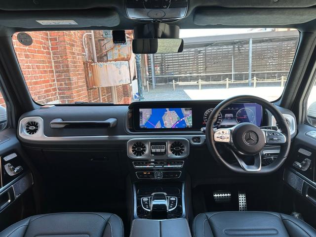 Ｇ４００ｄ　ＡＭＧライン　ワンオーナ／黒革／サンルーフ／ラグジュアリーＰＫＧ／シートヒータ／純正ナビ／地デジ／ＡｐｐｌｅＣａｒＰｌａｙ／アラウンドビューモニター／アンビエントライト／(11枚目)