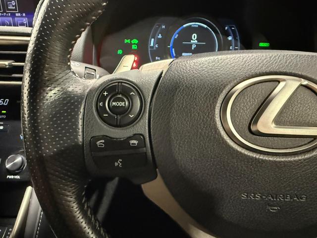 IS IS300h Fスポーツ 禁煙車/サンルーフ/内装キャメルレザー/ベンチレーター/シートヒーター/18インチAW/ナビ/TV/ETC/オートマチックハイビーム/クリアランスソナー/メモリーパワーシート/CD/ドライブレコーダー(31枚目)