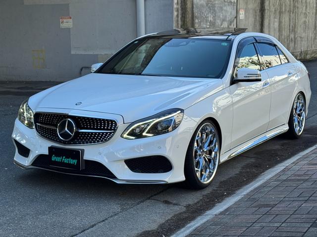 Eクラス E350 アバンギャルド ダイヤモンドグリル 車高調 Kranze20インチAW プッシュスタート シートヒーター バックカメラ ETC フルセグTV(3枚目)