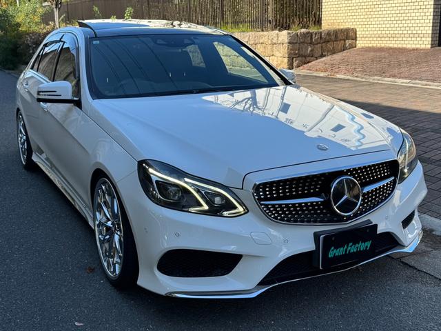 Eクラス E350 アバンギャルド ダイヤモンドグリル 車高調 Kranze20インチAW プッシュスタート シートヒーター バックカメラ ETC フルセグTV(5枚目)