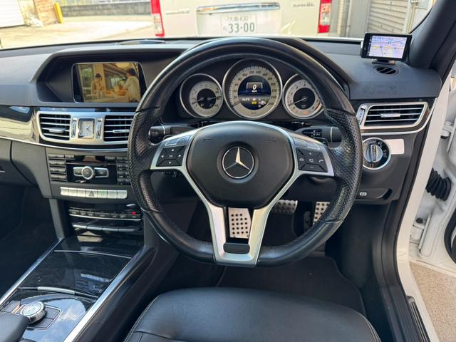 Eクラス E350 アバンギャルド ダイヤモンドグリル 車高調 Kranze20インチAW プッシュスタート シートヒーター バックカメラ ETC フルセグTV(12枚目)