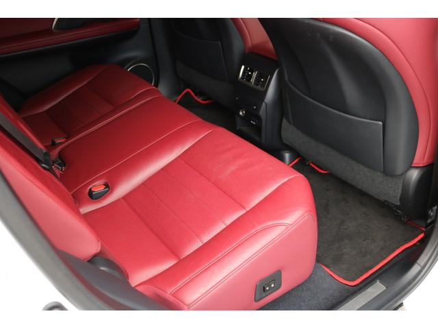 ＲＸ ＲＸ４５０ｈ　Ｆスポーツ　禁煙車　マークレビンソン　ＳＲ　赤革エアシート　シートヒーター　パノラマビュー　純正２０インチＡＷ　ＢＳアレンザ　三眼ＬＥＤヘッドライト　クリアランスソナー　ＢＳＭ　リヤシートヒーター　後席電動格納（19枚目）