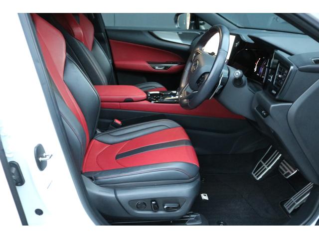 NX NX350h Fスポーツ ワンオーナー 禁煙車 TRDフルエアロ マクレビ パノラマSR パノラマビュー デジミラ オレンジキャリパー ルーフレール 赤黒革エアシート 前後シートヒーター BSM カラーHUD 後席電動格納(14枚目)