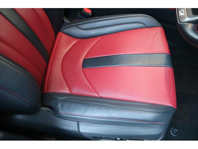 NX NX350h Fスポーツ ワンオーナー 禁煙車 TRDフルエアロ マクレビ パノラマSR パノラマビュー デジミラ オレンジキャリパー ルーフレール 赤黒革エアシート 前後シートヒーター BSM カラーHUD 後席電動格納(31枚目)