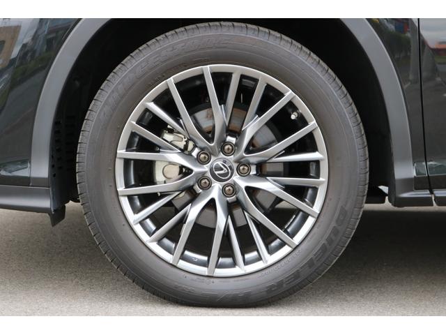 RX RX450h Fスポーツ 禁煙車 サンルーフ パノラマビュー 黒革エアシート シートヒーター クリアランスソナー カラーHUD BSM クルコン 三眼LEDヘッド ステアリングヒーター 後席電動格納 純正20インチAW(41枚目)