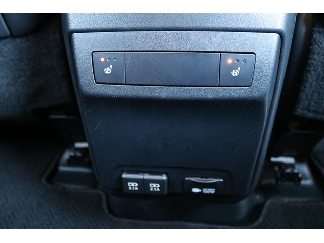 RX RX450h Fスポーツ 禁煙車 サンルーフ パノラマビュー 三眼LED クリアランスソナー 赤革エアシート 前後シートヒーター BSM カラーHUD メモリ付きパワーシート クルコン 後席電動格納 純正20インチAW(36枚目)