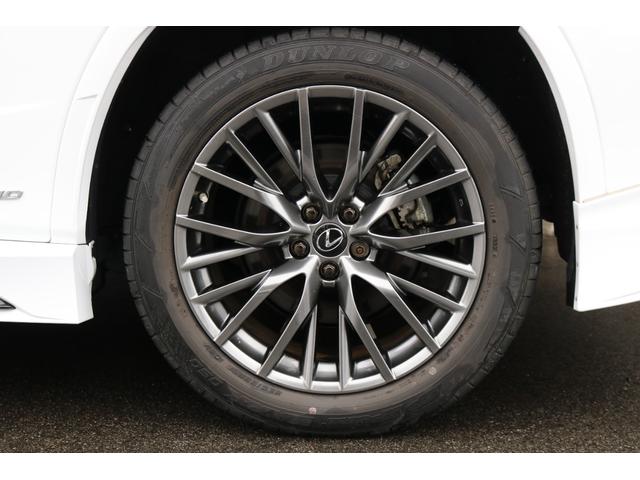 RX RX450h Fスポーツ 禁煙車 TRDフルエアロ・マフラー パノラマSR ルーフレール パノラマビュー 三眼LED クリアランスソナー 赤革エアシート 前後シートヒーター BSM カラーHUD 純正20インチAW(39枚目)