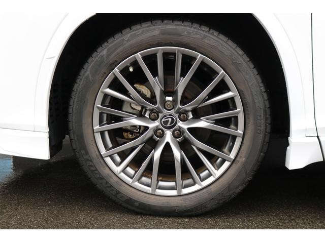 RX RX450h Fスポーツ 禁煙車 TRDフルエアロ・マフラー パノラマSR ルーフレール パノラマビュー 三眼LED クリアランスソナー 赤革エアシート 前後シートヒーター BSM カラーHUD 純正20インチAW(40枚目)