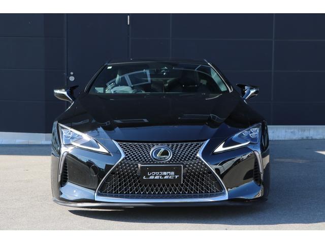 LC LC500 Sパッケージ 禁煙車 マークレビンソン BRITZ車高調 カラーHUD 純正ナビ バックモニター 黒ハーフレザーシート エアシート シートヒーター カーボンルーフ 三眼LED 純正21インチAW BSM(7枚目)