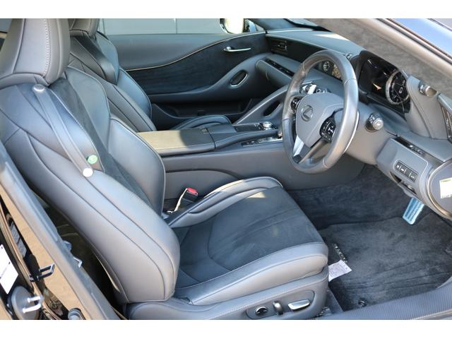 LC LC500 Sパッケージ 禁煙車 マークレビンソン BRITZ車高調 カラーHUD 純正ナビ バックモニター 黒ハーフレザーシート エアシート シートヒーター カーボンルーフ 三眼LED 純正21インチAW BSM(14枚目)