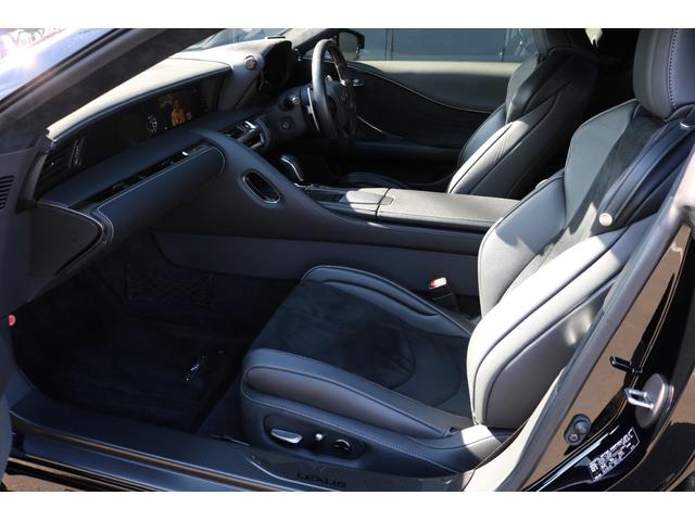 LC LC500 Sパッケージ 禁煙車 マークレビンソン BRITZ車高調 カラーHUD 純正ナビ バックモニター 黒ハーフレザーシート エアシート シートヒーター カーボンルーフ 三眼LED 純正21インチAW BSM(16枚目)