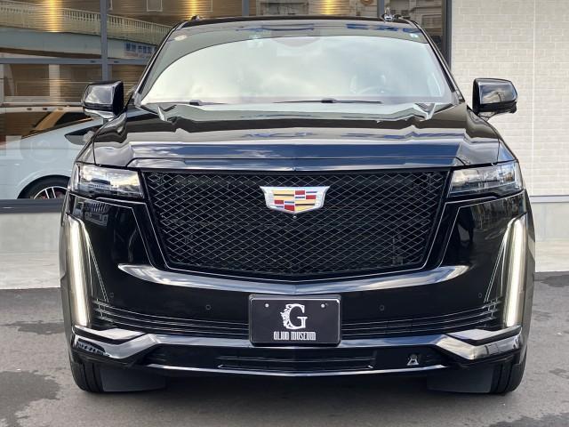 キャデラックエスカレード スポーツ 2021y・正規ディーラー車・ワンオーナー・自社管理ユーザー様・メーカー延長保証令和8年9月・整備記録簿R4 R5 R6 R7(D整備)・4WD ブラックレザー AKG36スピーカー カープレイ(5枚目)