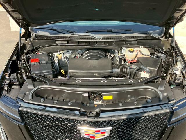 キャデラックエスカレード スポーツ 2021y・正規ディーラー車・ワンオーナー・自社管理ユーザー様・メーカー延長保証令和8年9月・整備記録簿R4 R5 R6 R7(D整備)・4WD ブラックレザー AKG36スピーカー カープレイ(14枚目)