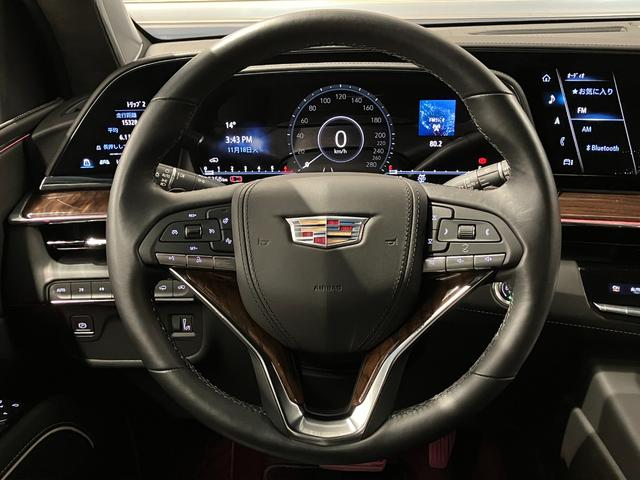 キャデラックエスカレード スポーツ 2021y・正規ディーラー車・ワンオーナー・自社管理ユーザー様・メーカー延長保証令和8年9月・整備記録簿R4 R5 R6 R7(D整備)・4WD ブラックレザー AKG36スピーカー カープレイ(43枚目)