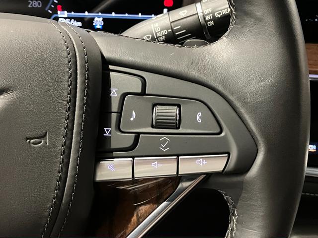 キャデラックエスカレード スポーツ 2021y・正規ディーラー車・ワンオーナー・自社管理ユーザー様・メーカー延長保証令和8年9月・整備記録簿R4 R5 R6 R7(D整備)・4WD ブラックレザー AKG36スピーカー カープレイ(46枚目)