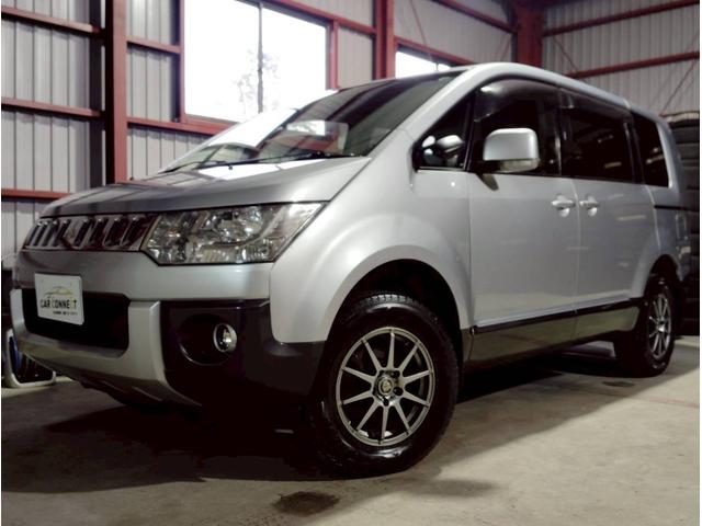 デリカＤ：５ Ｇ　パワーパッケージ　ワンオーナー　ユーザー買取　走行メーターチェック済み　社外ナビ　ワンセグ　バックカメラ　切替４ＷＤ　ＥＴＣ　パドルシフト　両側パワースライドドア　３列シート　横滑り防止機能（8枚目）