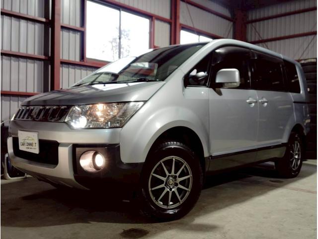 デリカＤ：５ Ｇ　パワーパッケージ　ワンオーナー　ユーザー買取　走行メーターチェック済み　社外ナビ　ワンセグ　バックカメラ　切替４ＷＤ　ＥＴＣ　パドルシフト　両側パワースライドドア　３列シート　横滑り防止機能（10枚目）