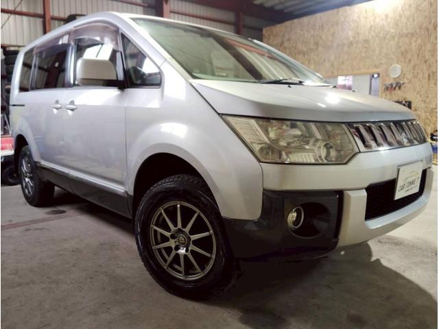 デリカＤ：５ Ｇ　パワーパッケージ　ワンオーナー　ユーザー買取　走行メーターチェック済み　社外ナビ　ワンセグ　バックカメラ　切替４ＷＤ　ＥＴＣ　パドルシフト　両側パワースライドドア　３列シート　横滑り防止機能（14枚目）